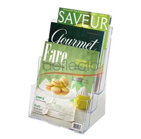 亞克力多層雜志展示架