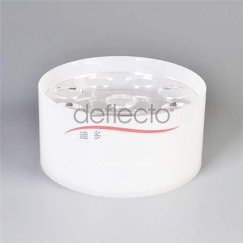 迪多-圓形亞克力化妝品展示盒