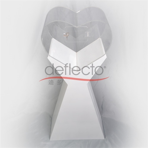 迪多-心形亞克力捐款箱