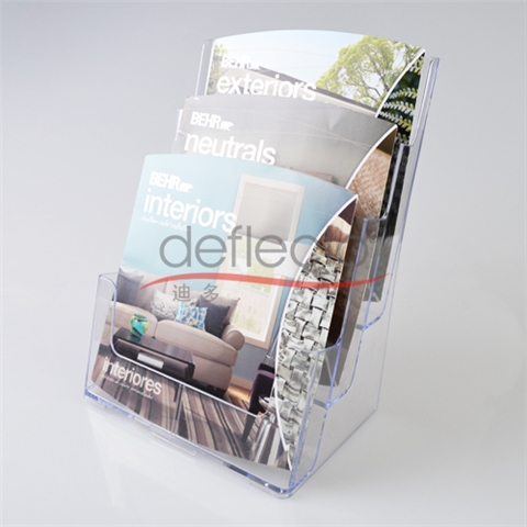 迪多-亞克力多層雜志展示架
