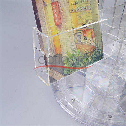 迪多-旋轉名信片展示架