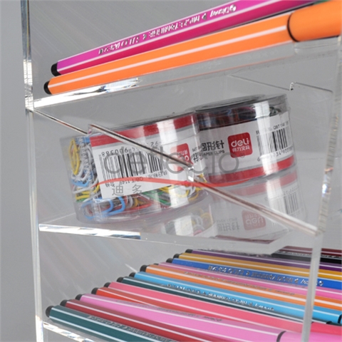 迪多-有機玻璃文具收納架