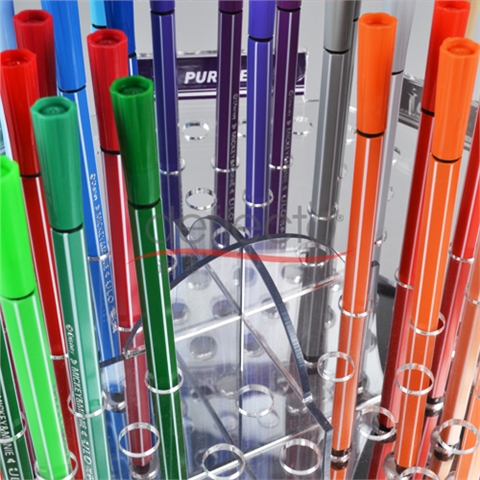 迪多-旋轉可拆式有機玻璃筆架