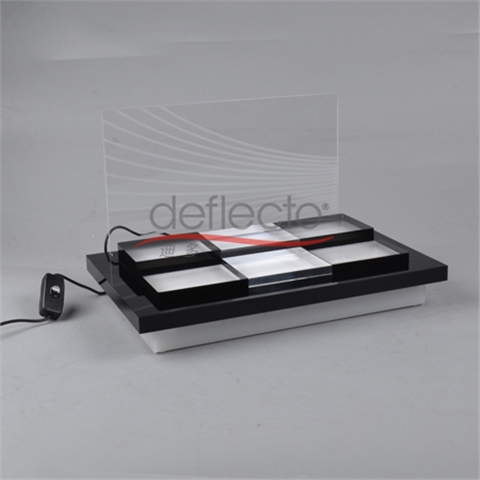 迪多-帶光化妝品架