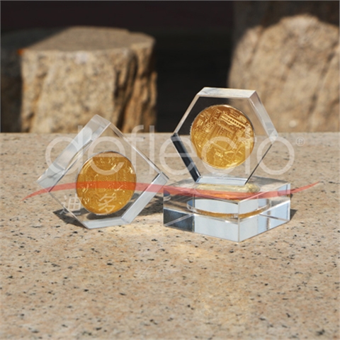 迪多-亞克力紀(jì)念幣工藝品