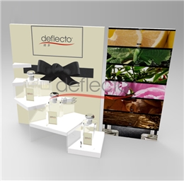 迪多--有機玻璃臺階香水展示架