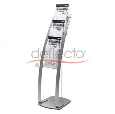 酒店立式多層雜志展示架