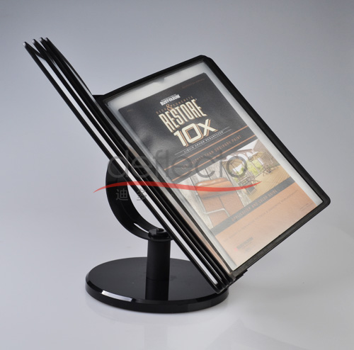 迪多-亞克力臺式菜單架