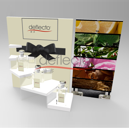 迪多--有機玻璃臺階香水展示架